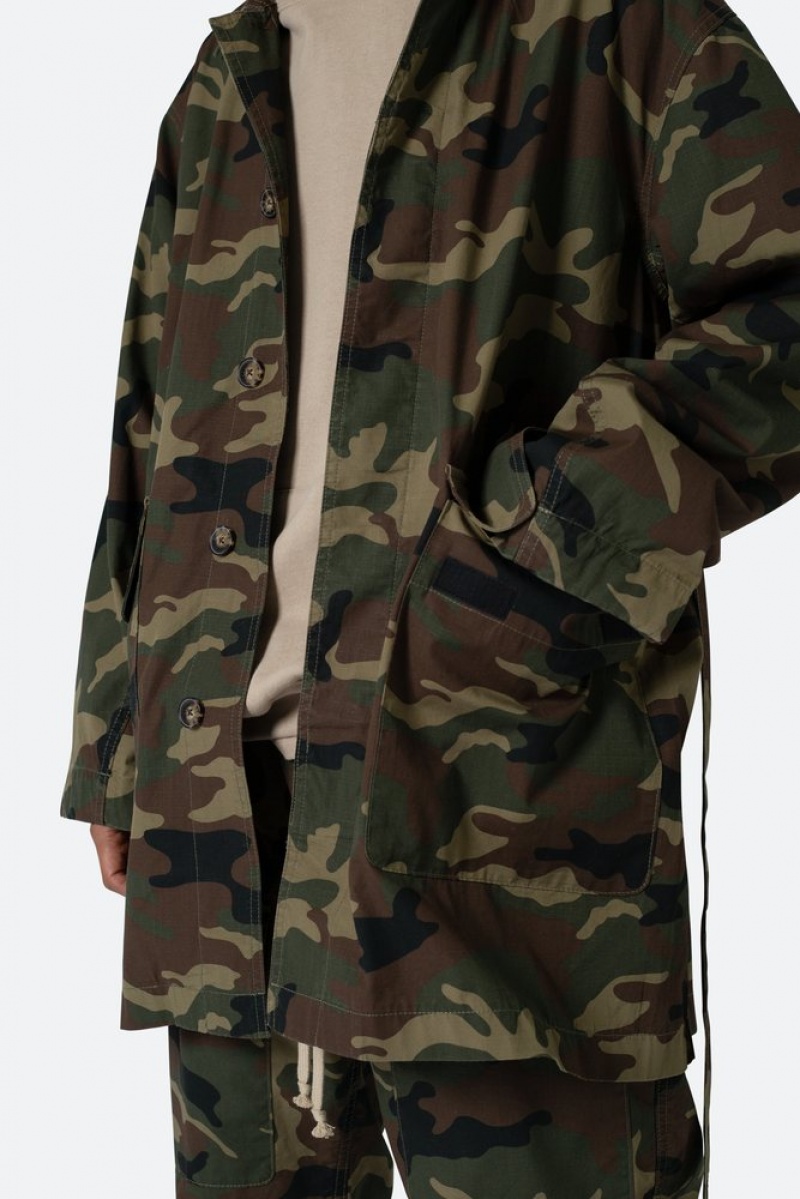 Mnml Military Waistcoat Jackets Camo | MF45-Q4GL