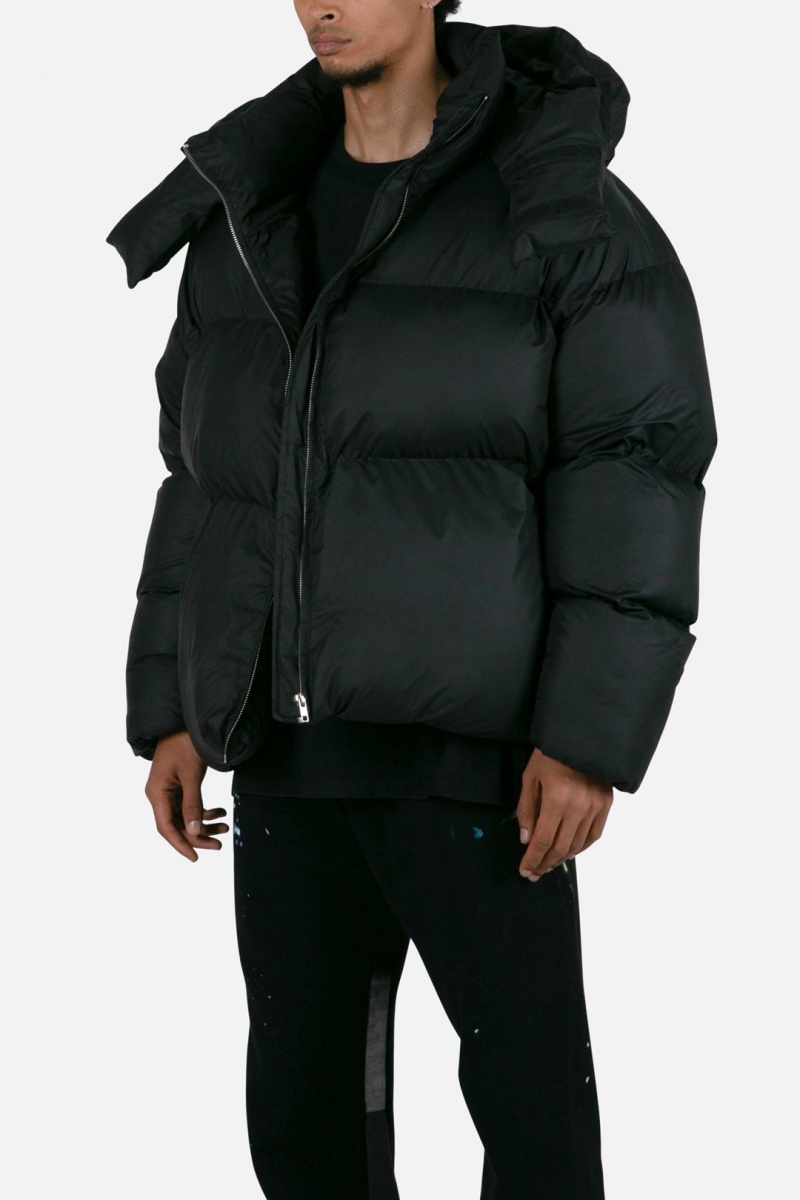 Mnml Moon Puffer Jacket Jackets Black | IG39-I7HV