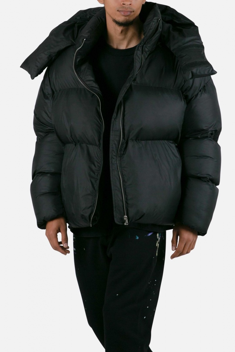 Mnml Moon Puffer Jacket Jackets Black | IG39-I7HV