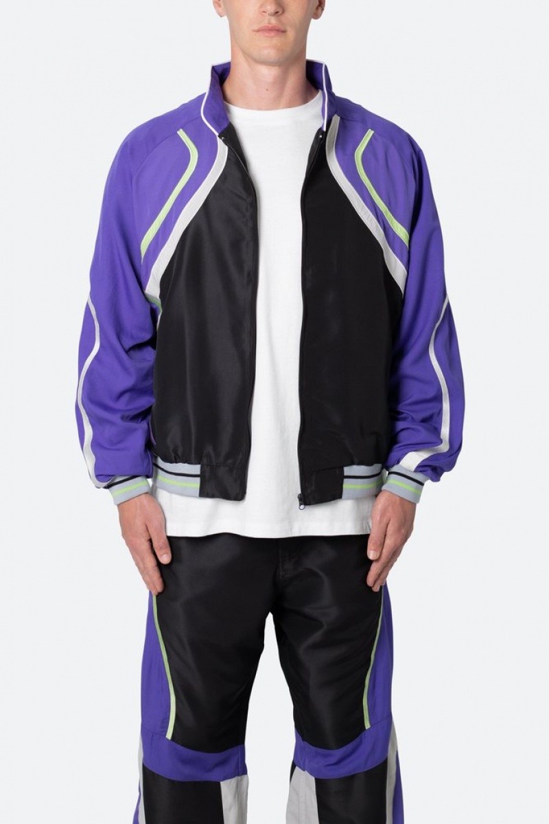 Mnml Motocross Track Jacket Jackets Purple | MA27-C0CX