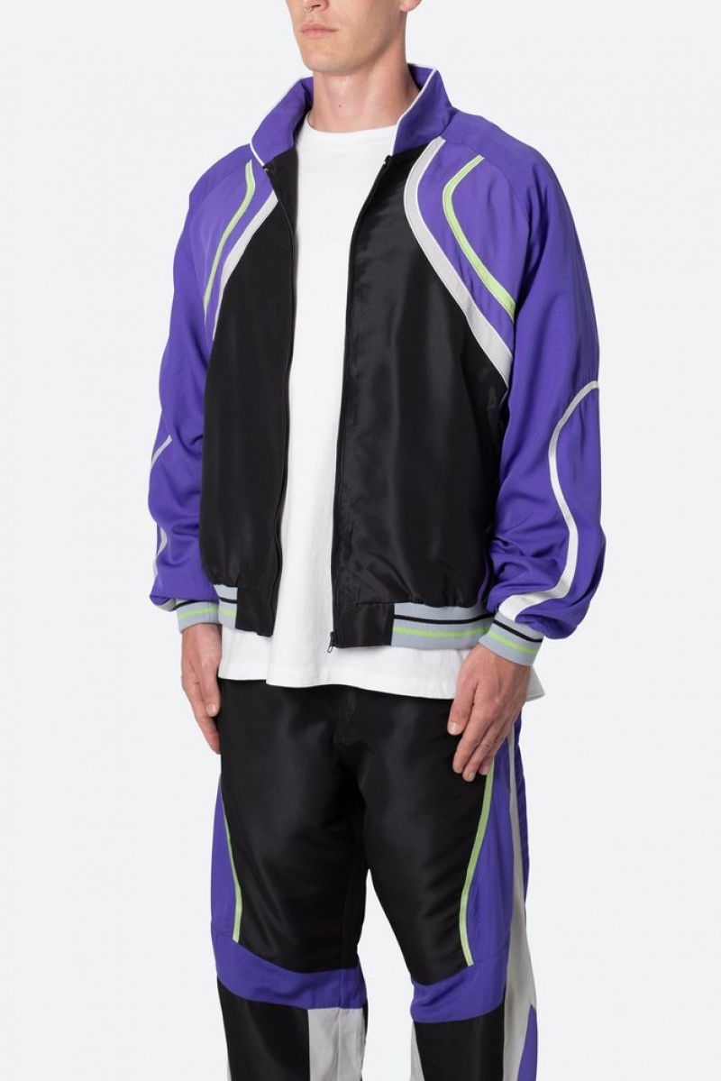 Mnml Motocross Track Jacket Jackets Purple | MA27-C0CX