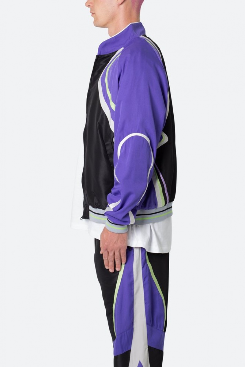 Mnml Motocross Track Jacket Jackets Purple | MA27-C0CX