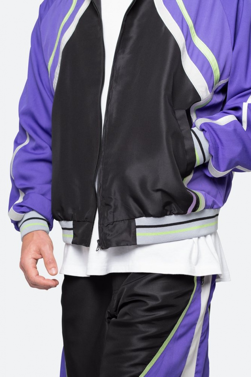 Mnml Motocross Track Jacket Jackets Purple | MA27-C0CX