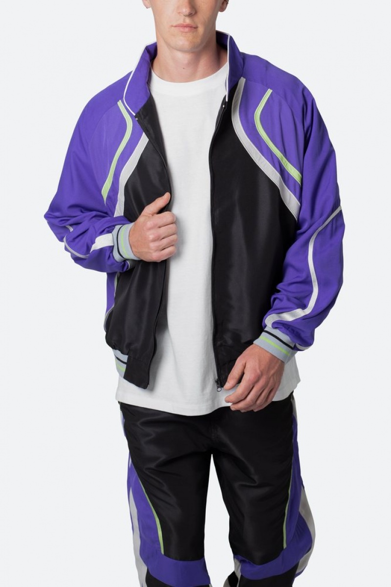 Mnml Motocross Track Jacket Jackets Purple | MA27-C0CX