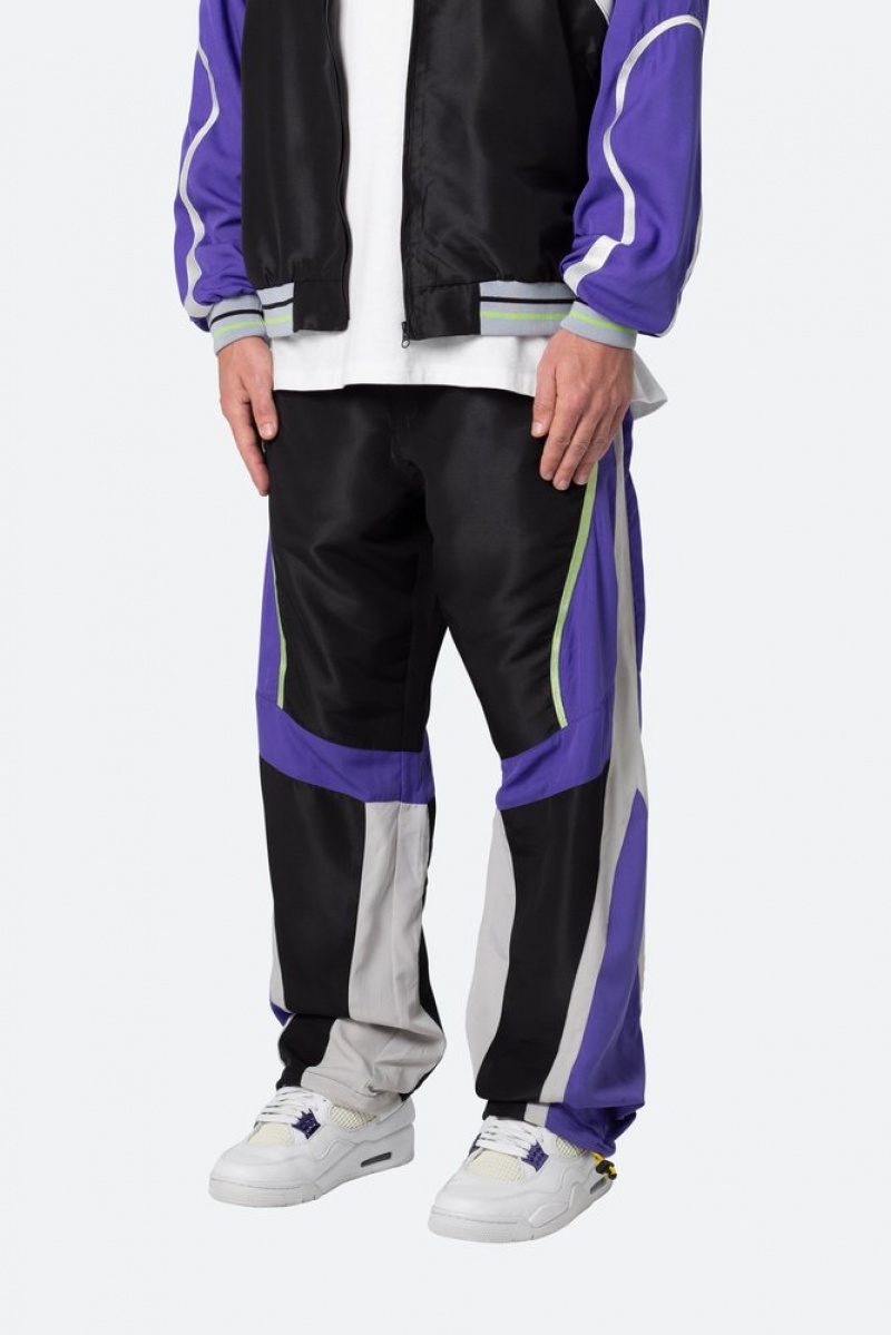 Mnml Motocross Track Pants Track Pants Purple | US26-S1AC