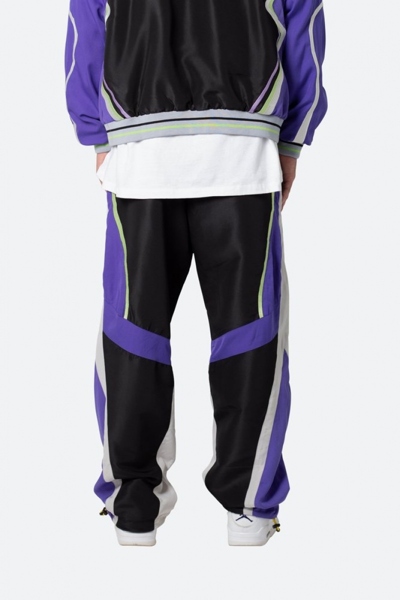 Mnml Motocross Track Pants Track Pants Purple | US26-S1AC