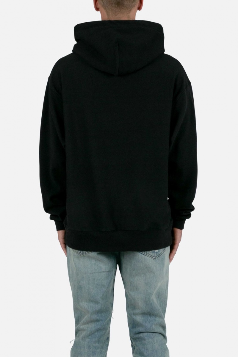 Mnml Painter Hoodie Sweatshirts Black | WD03-M9ZM