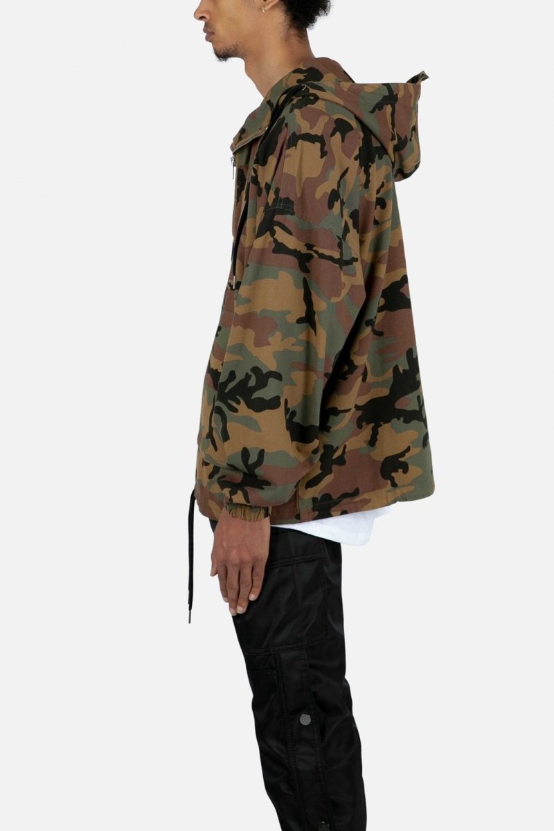 Mnml Quarter Zip Jacket Jackets Camo | LC65-G9CN