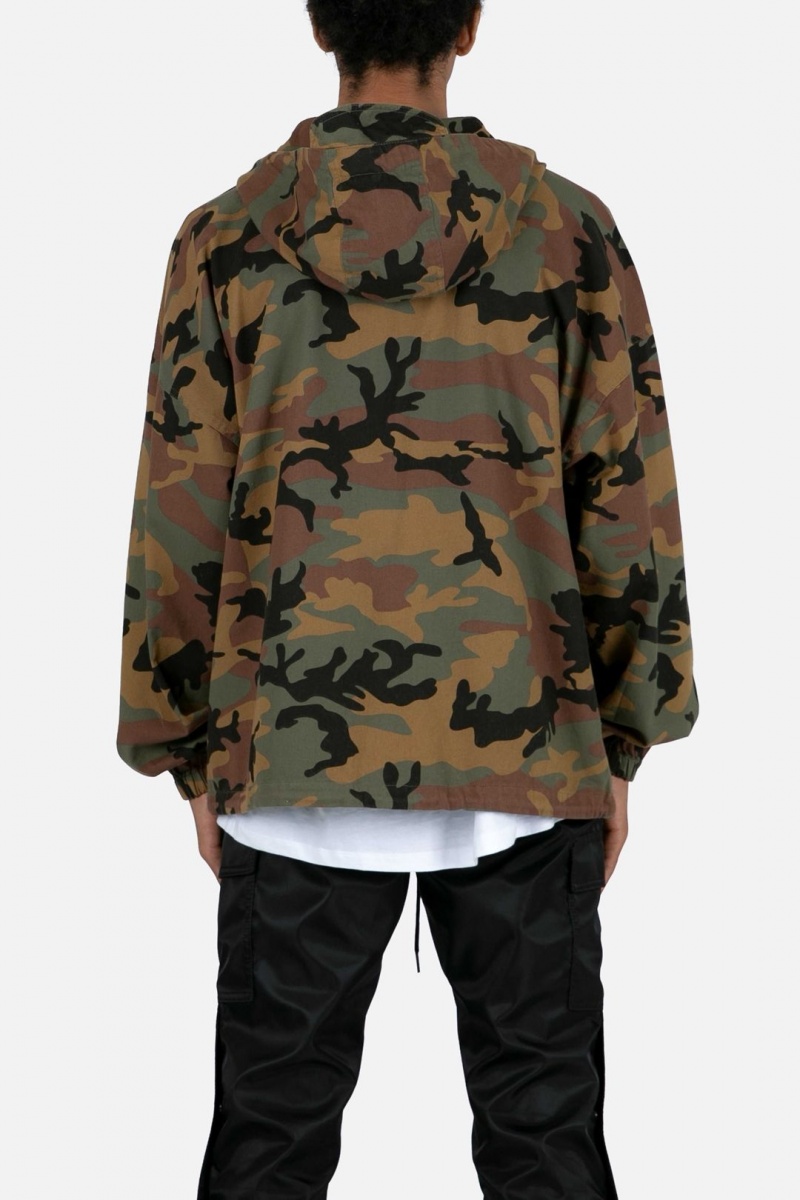 Mnml Quarter Zip Jacket Jackets Camo | LC65-G9CN