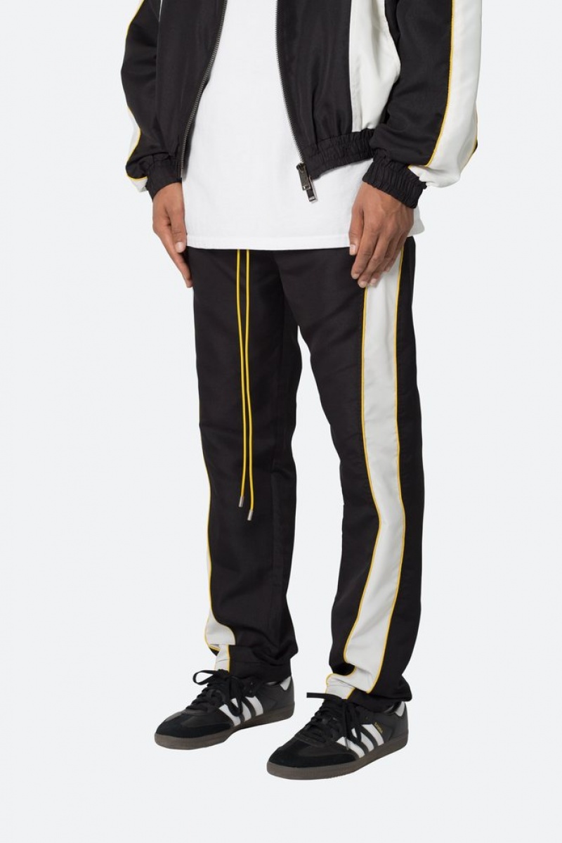 Mnml Race Track Pants Pants & Chinos Black/White | RY13-Y9JB