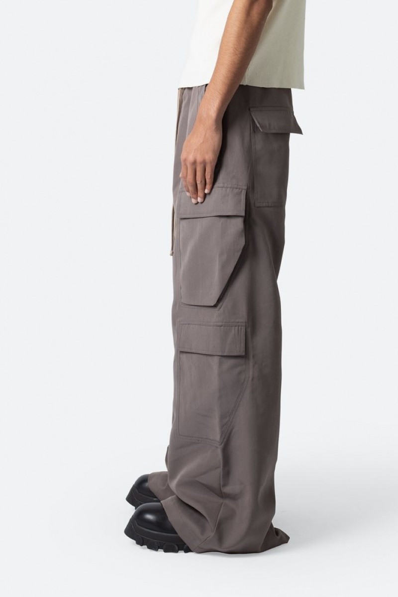 Mnml Rave Double Cargo Pants Cargos BROWN | QW20-R5YK