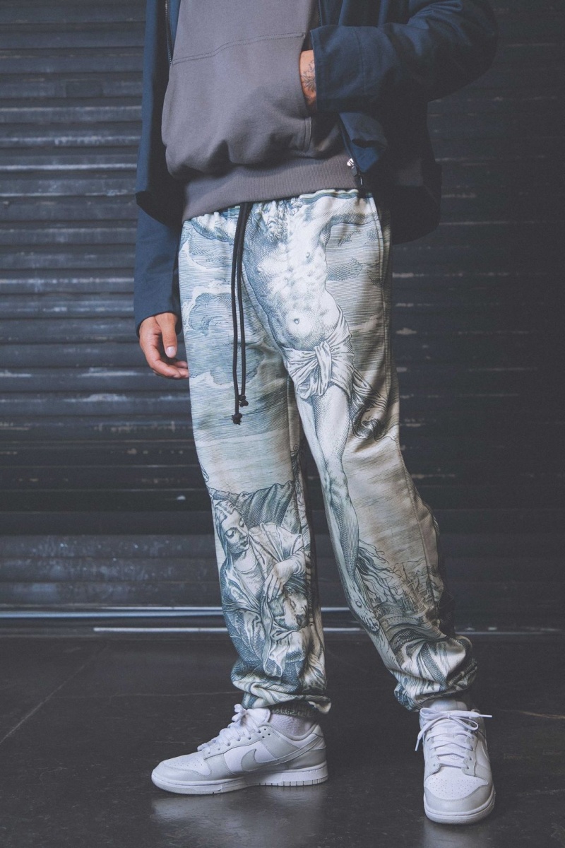 Mnml Renaissance Sweatpants Sweatpants Black/White | SH99-X1GD