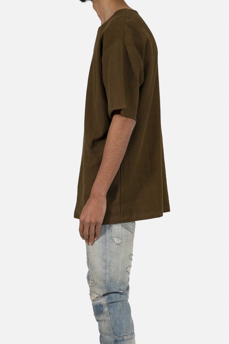 Mnml Reverse Terry Tee Tanks BROWN | BX25-O5YX