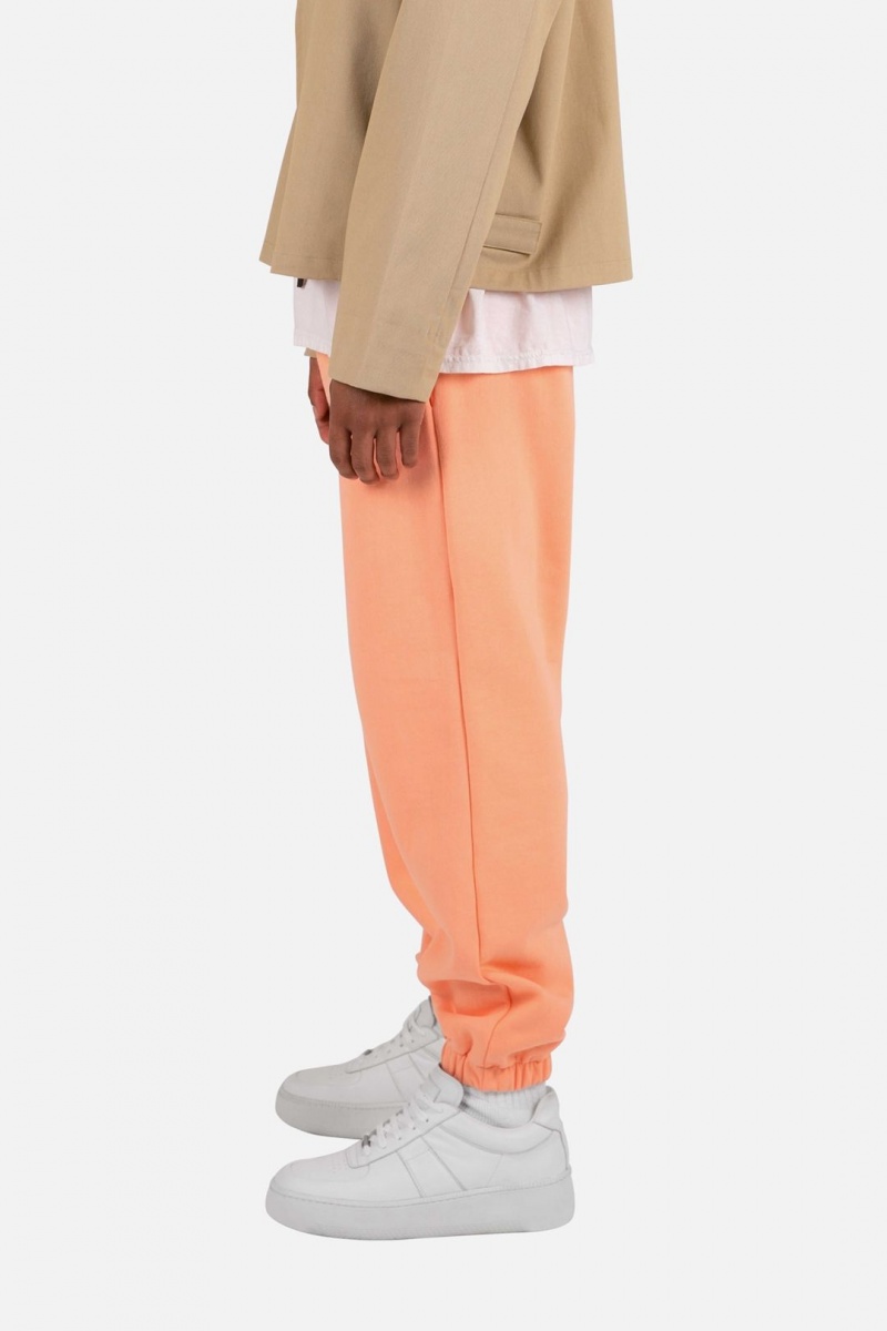 Mnml Slouch Sweatpants Sweatpants Salmon | AV68-P7HO