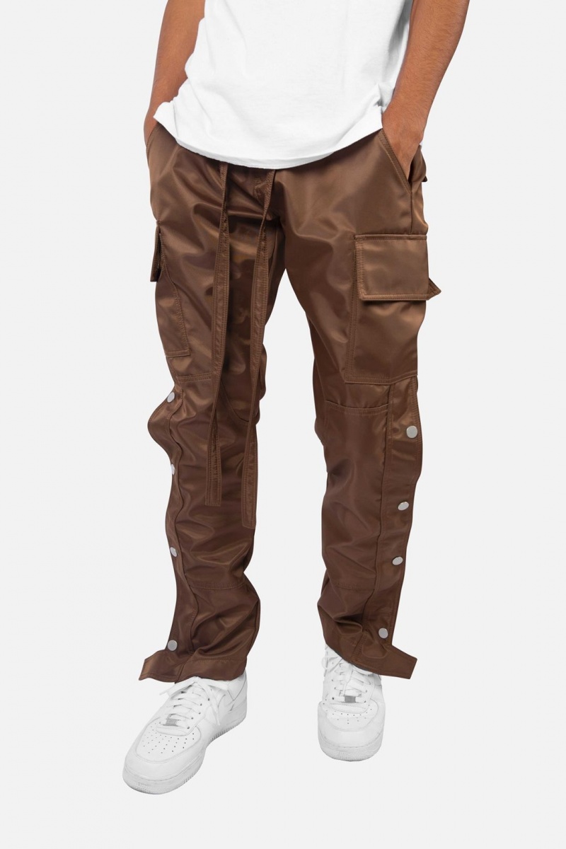 Mnml Snap Zipper II Cargo Pants Cargos BROWN | XH66-L0SH