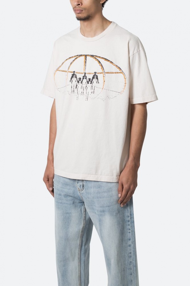 Mnml Solidarity Tee Tees Off White | ZT51-P3JE