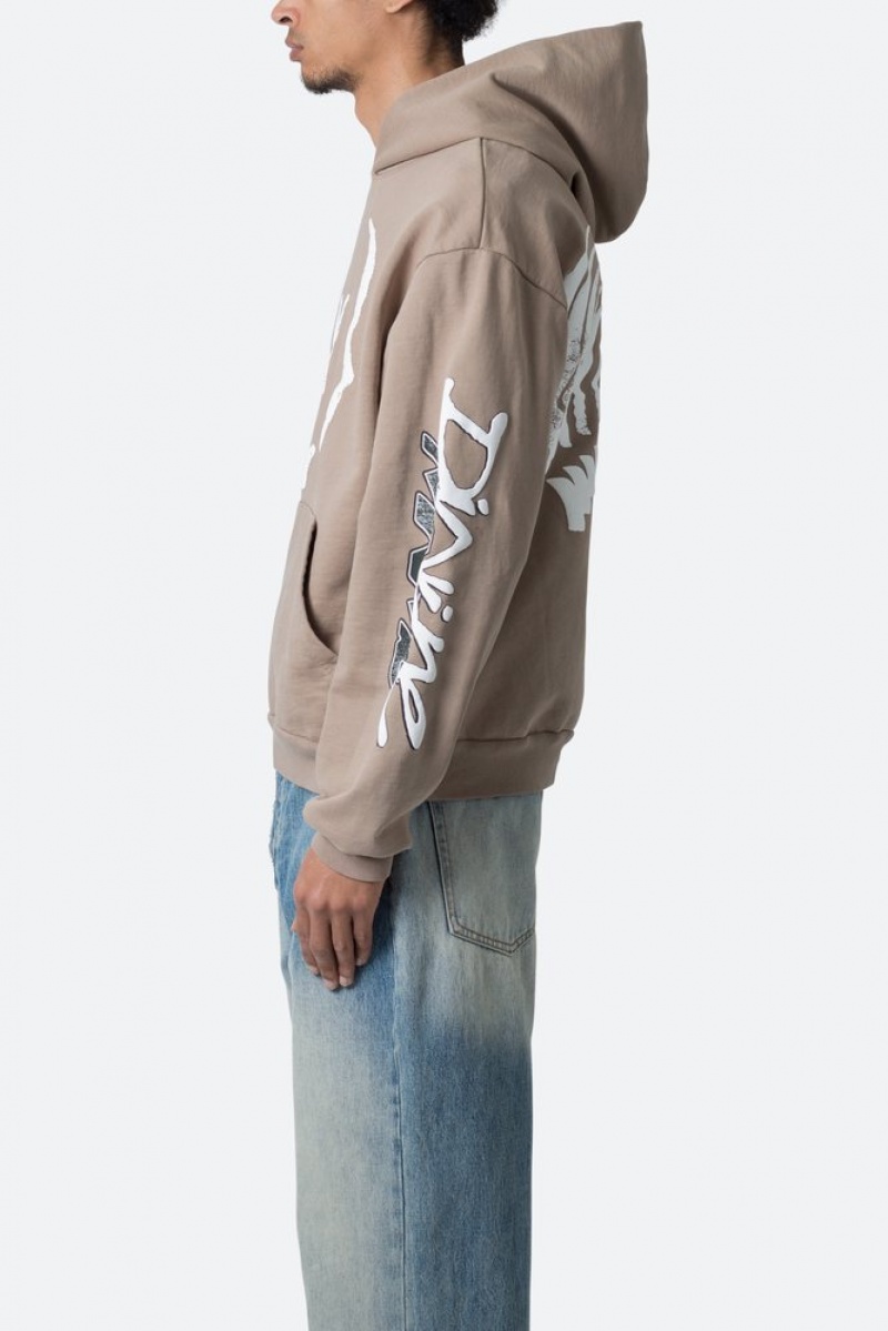 Mnml Spacial Hoodie Hoodies Washed Earth | WH51-I6HE