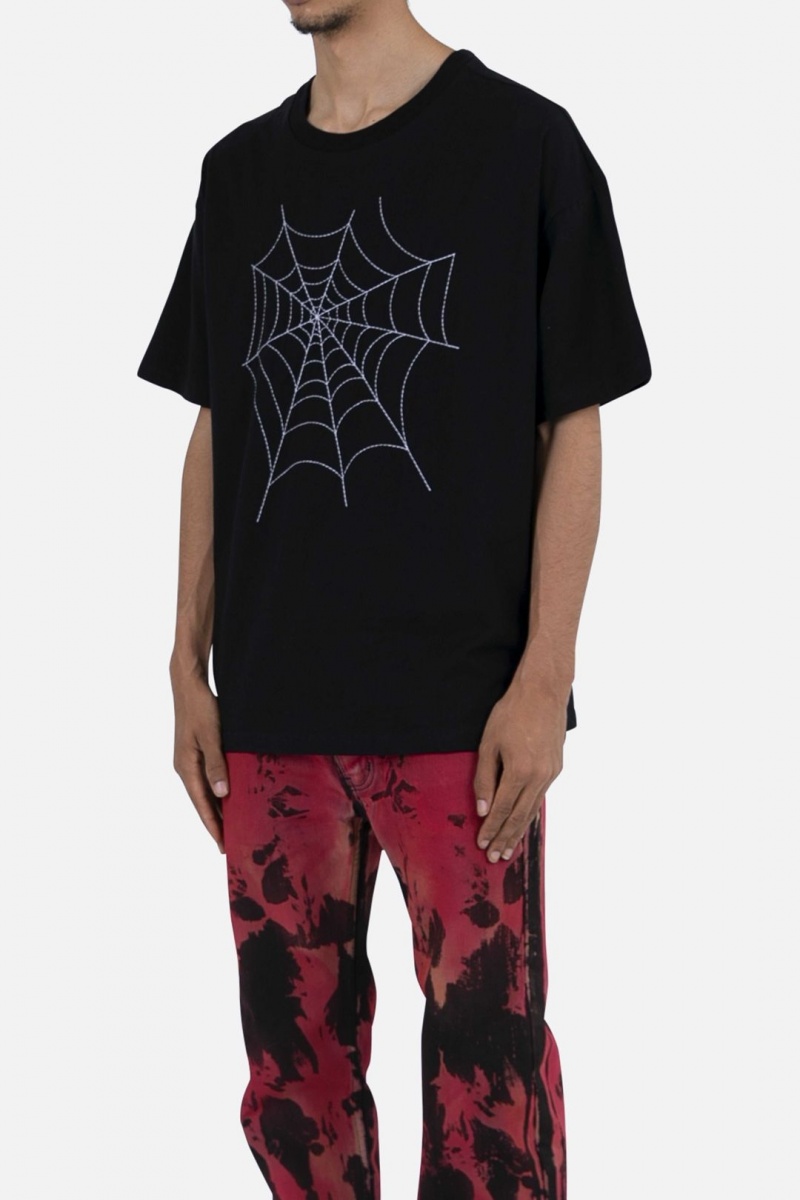 Mnml Spider Web Tee Tanks Black | AV95-Y1LN