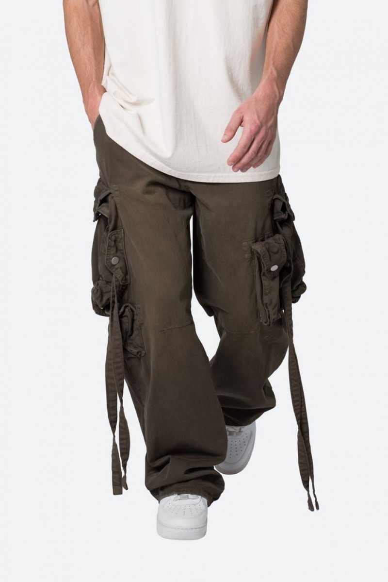 Mnml Strapped Multi Cargo Pants Cargos BROWN | TQ48-X5QB