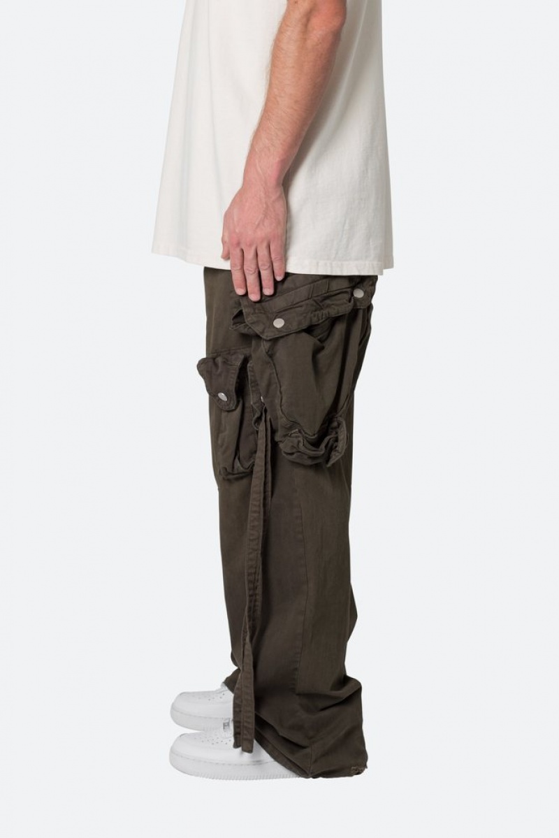 Mnml Strapped Multi Cargo Pants Cargos BROWN | TQ48-X5QB