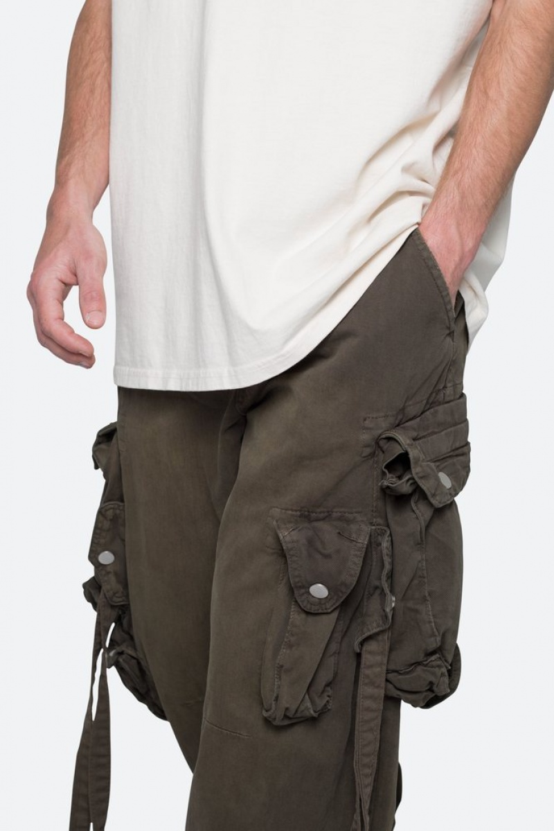 Mnml Strapped Multi Cargo Pants Cargos BROWN | TQ48-X5QB