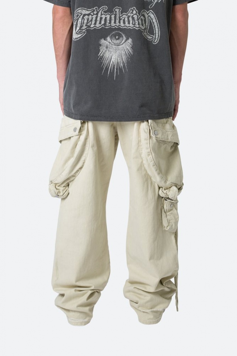 Mnml Strapped Multi Cargo Pants Cargos Khaki | UM95-D1DV