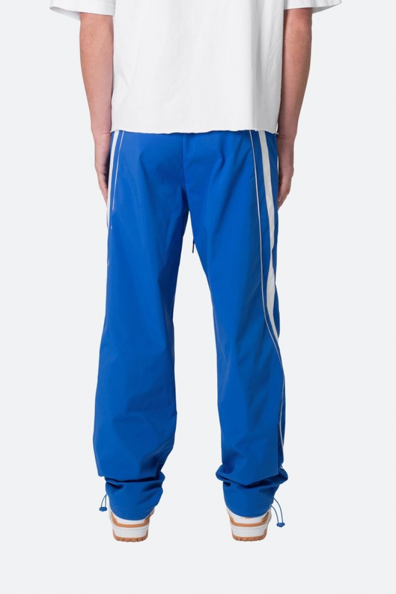 Mnml Striped Track Pants Track Pants Blue/White | ER62-F7EO