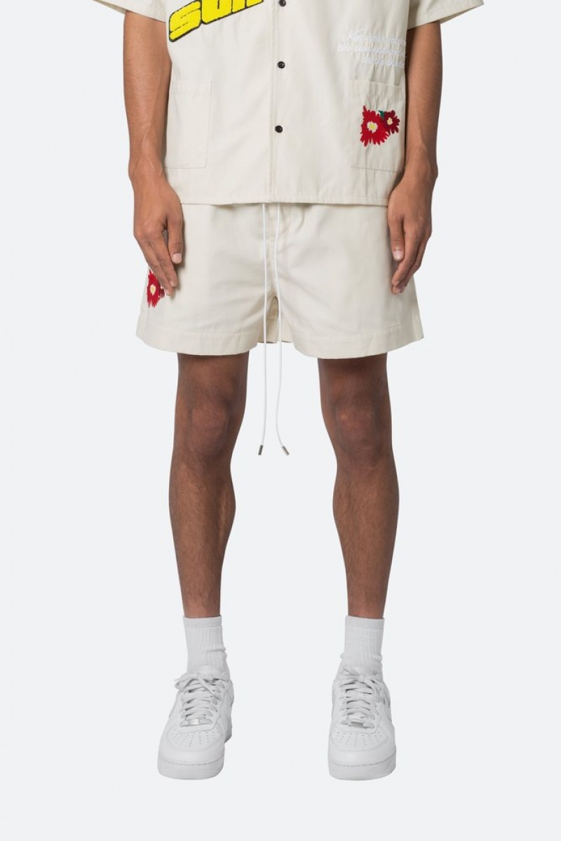 Mnml Sunshine Shorts Shorts Khaki | UW96-J5XB