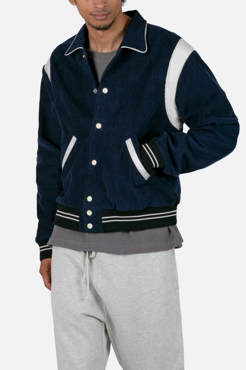 Mnml Teddy Jacket Jackets Navy | AM80-I4BZ