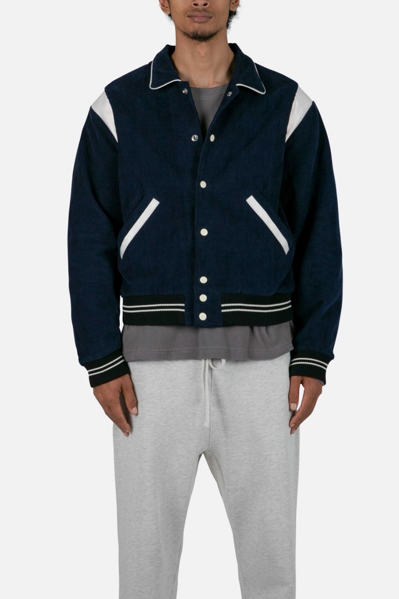 Mnml Teddy Jacket Jackets Navy | AM80-I4BZ