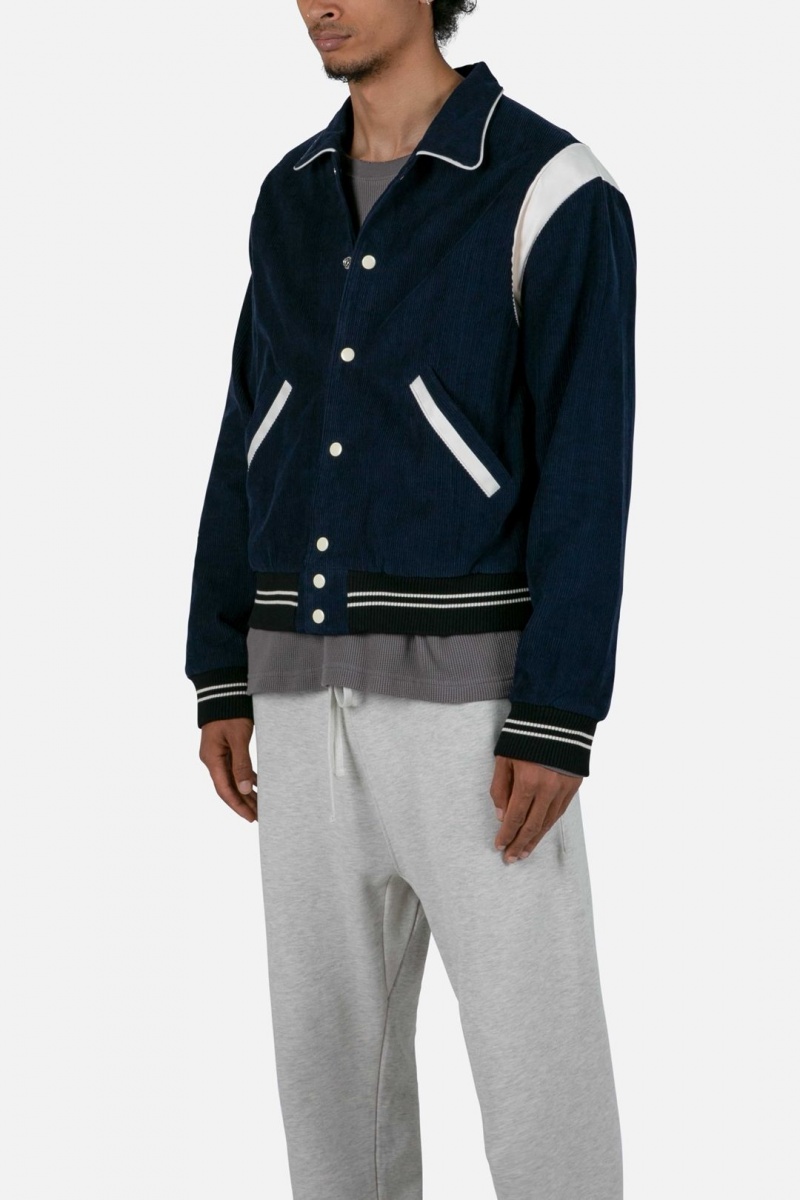 Mnml Teddy Jacket Jackets Navy | AM80-I4BZ