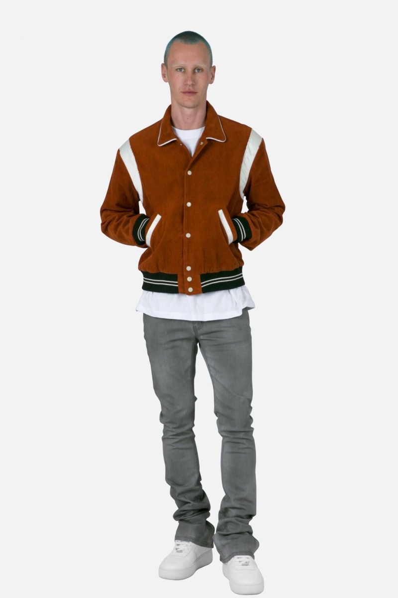 Mnml Teddy Jacket Jackets Rust | DV92-G1QW