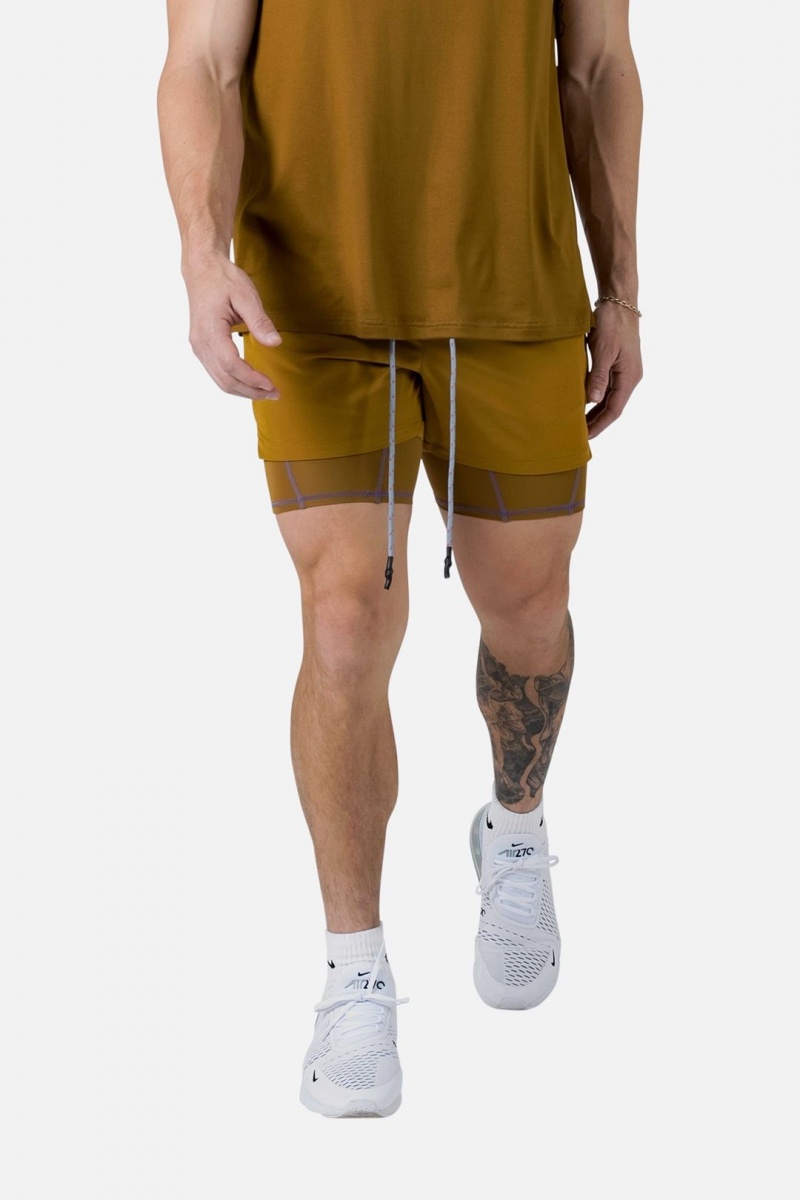 Mnml Training Liner Shorts Shorts BROWN | PM82-S0AC