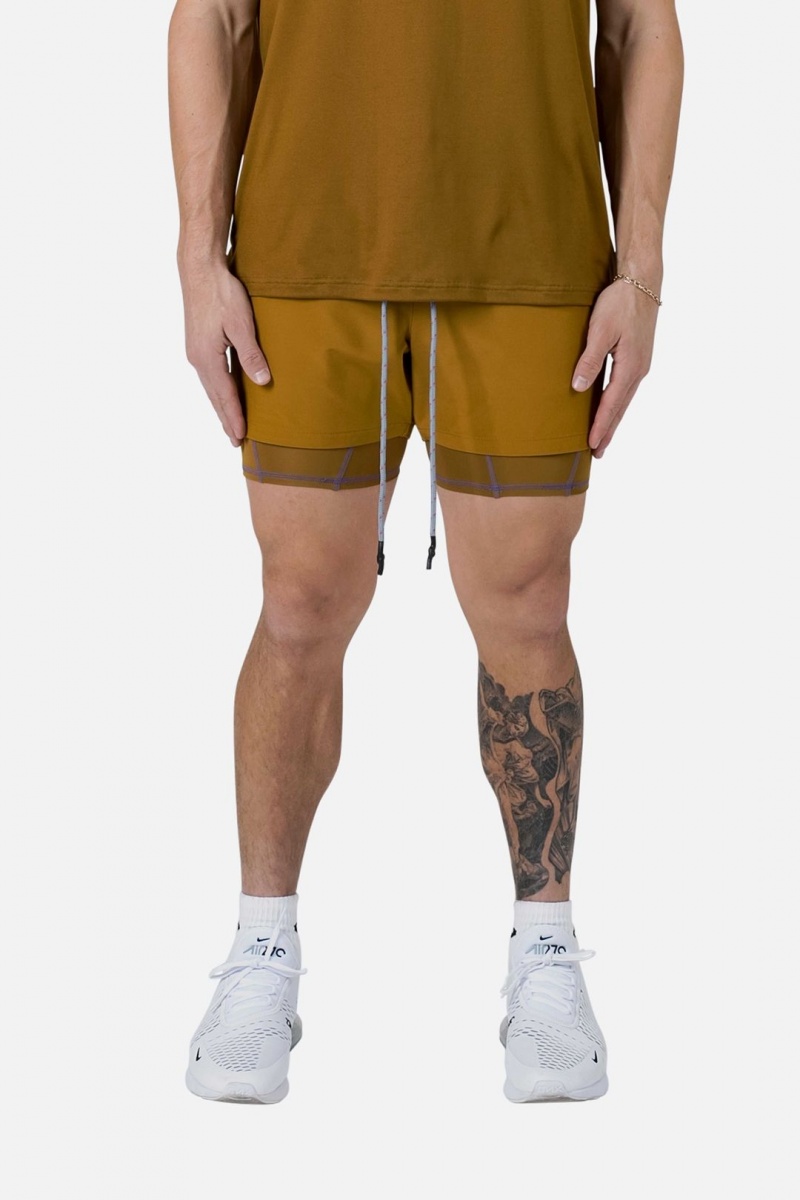 Mnml Training Liner Shorts Shorts BROWN | PM82-S0AC