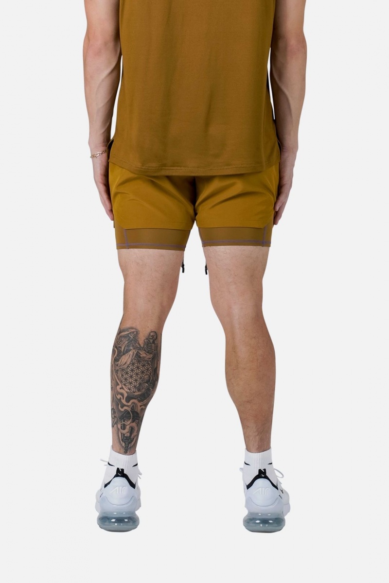 Mnml Training Liner Shorts Shorts BROWN | PM82-S0AC