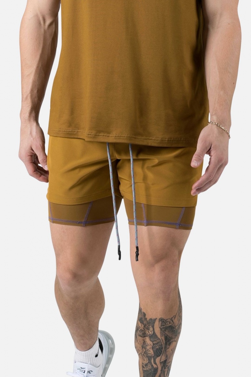 Mnml Training Liner Shorts Shorts BROWN | PM82-S0AC