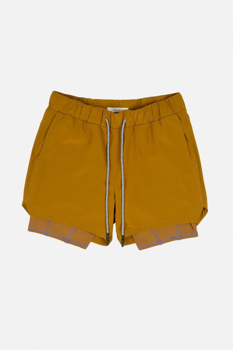 Mnml Training Liner Shorts Shorts BROWN | PM82-S0AC