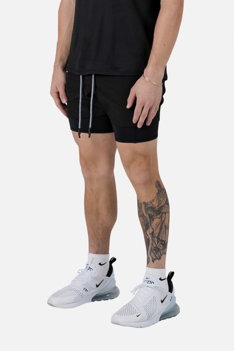 Mnml Training Liner Shorts Shorts Black | LN46-G3HJ