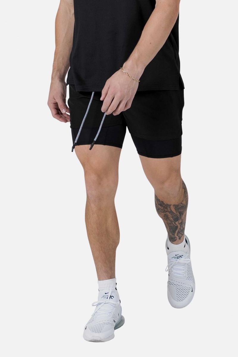 Mnml Training Liner Shorts Shorts Black | LN46-G3HJ