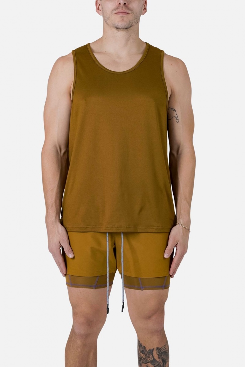 Mnml Training Tank Tanks BROWN | ZO63-R4CZ