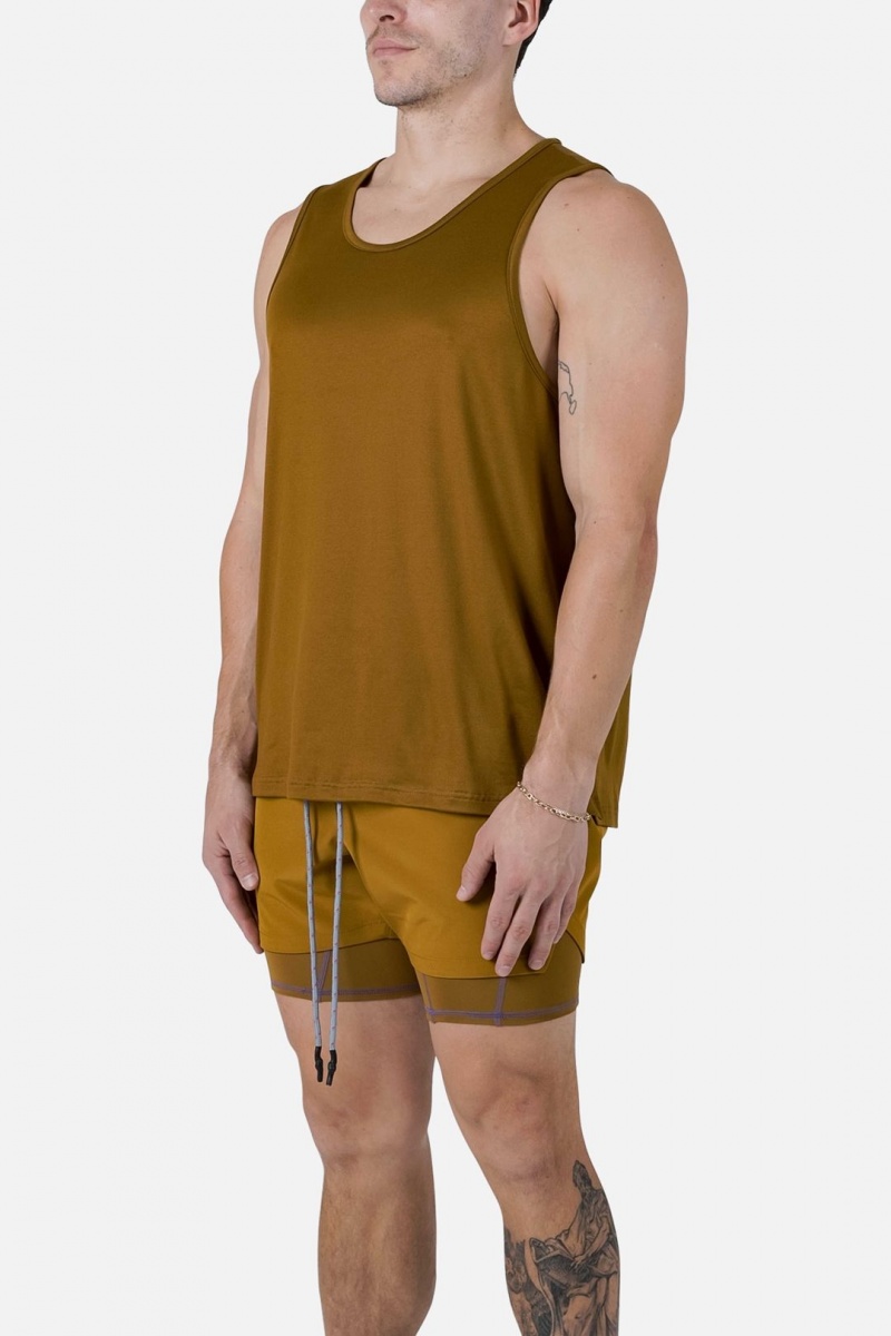 Mnml Training Tank Tanks BROWN | ZO63-R4CZ