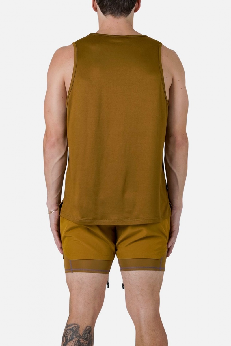 Mnml Training Tank Tanks BROWN | ZO63-R4CZ