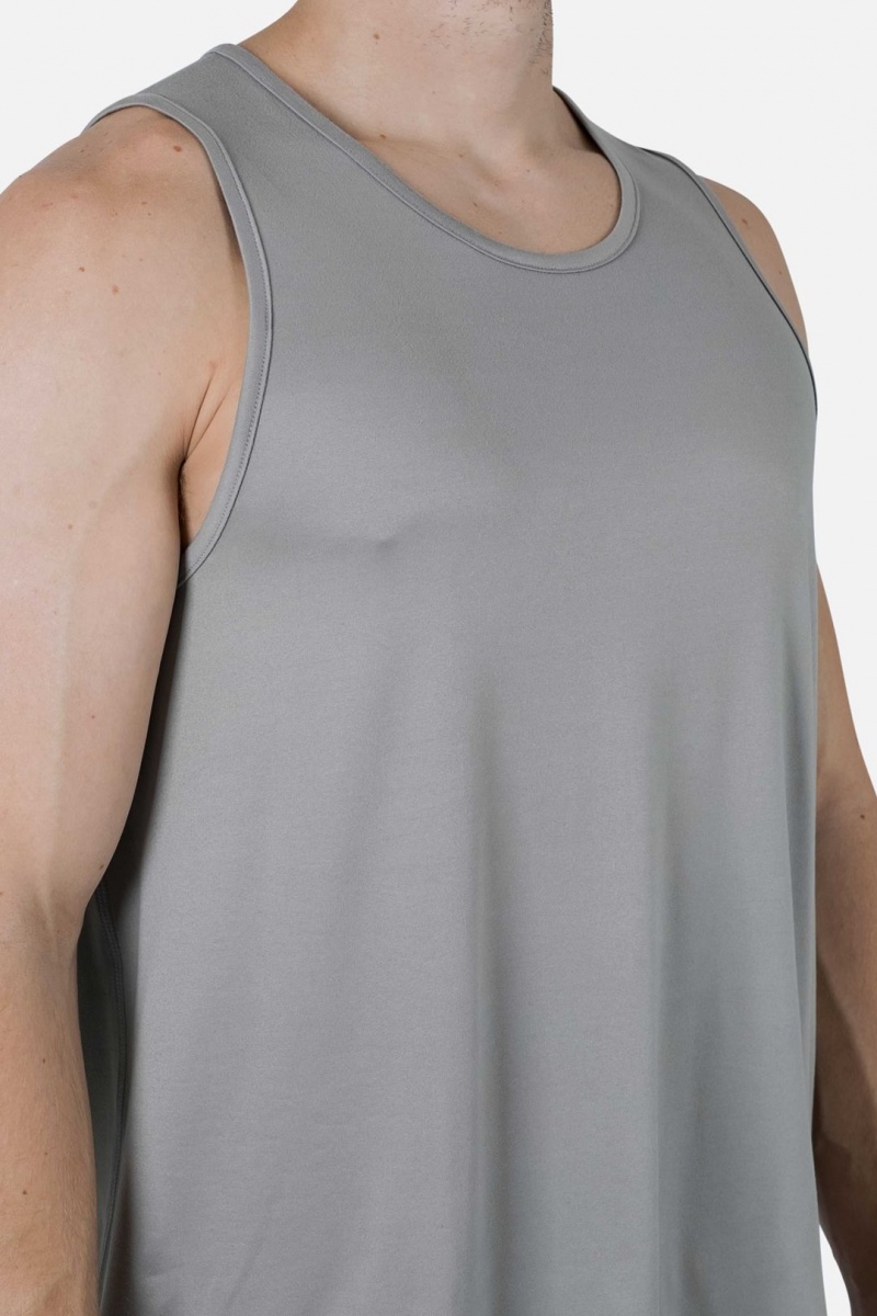 Mnml Training Tank Tanks Grey | PS15-H7AI