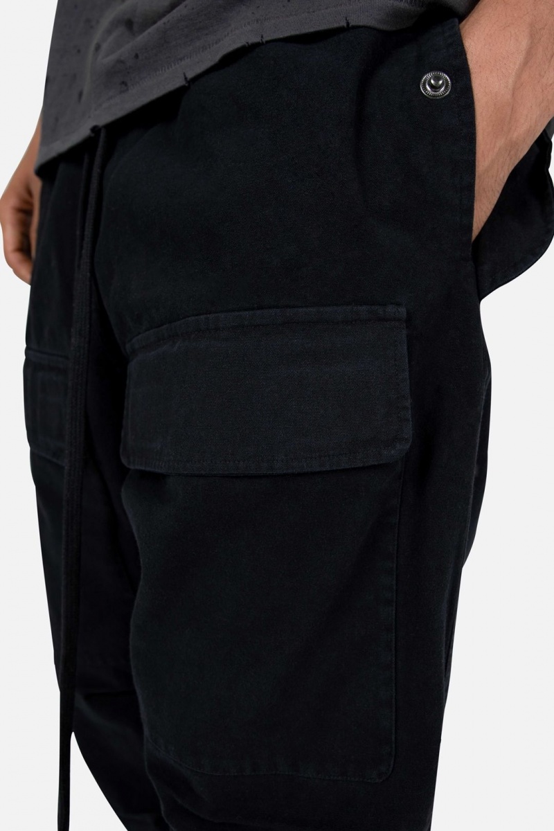 Mnml Utility Cargo Pants Cargos Black | SO28-C1BD