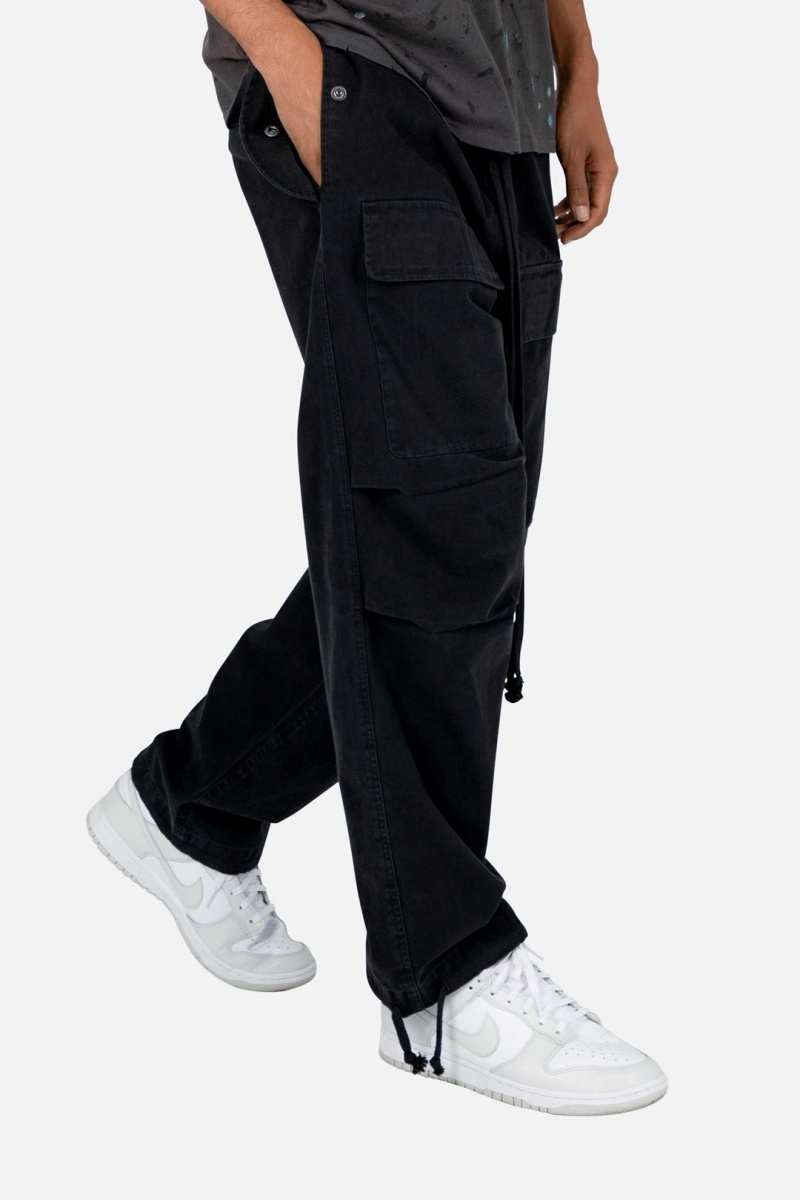 Mnml Utility Cargo Pants Cargos Black | SO28-C1BD