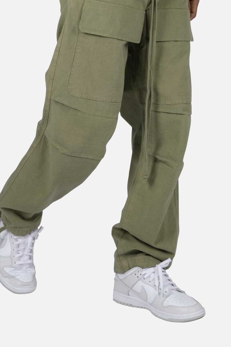 Mnml Utility Cargo Pants Cargos Olive | CK11-C8AY