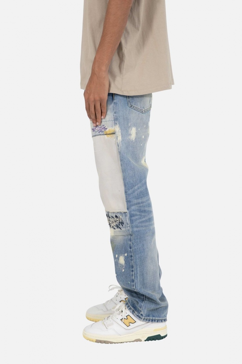 Mnml V274 Baggy Denim Baggy Denim Blue | ZJ34-W7CK