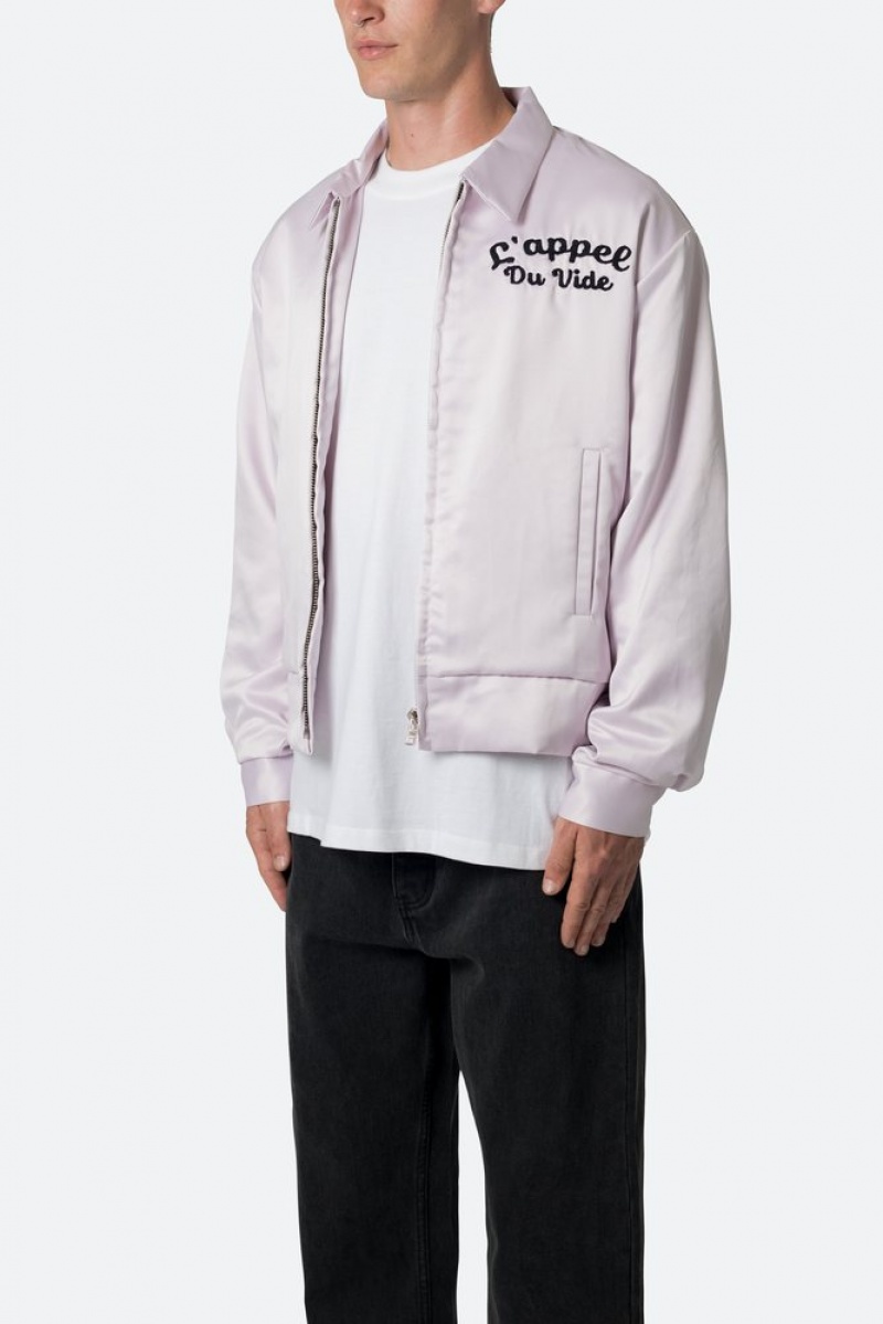 Mnml Void Lightweight Jacket Jackets Lilac | ZL40-R9DQ