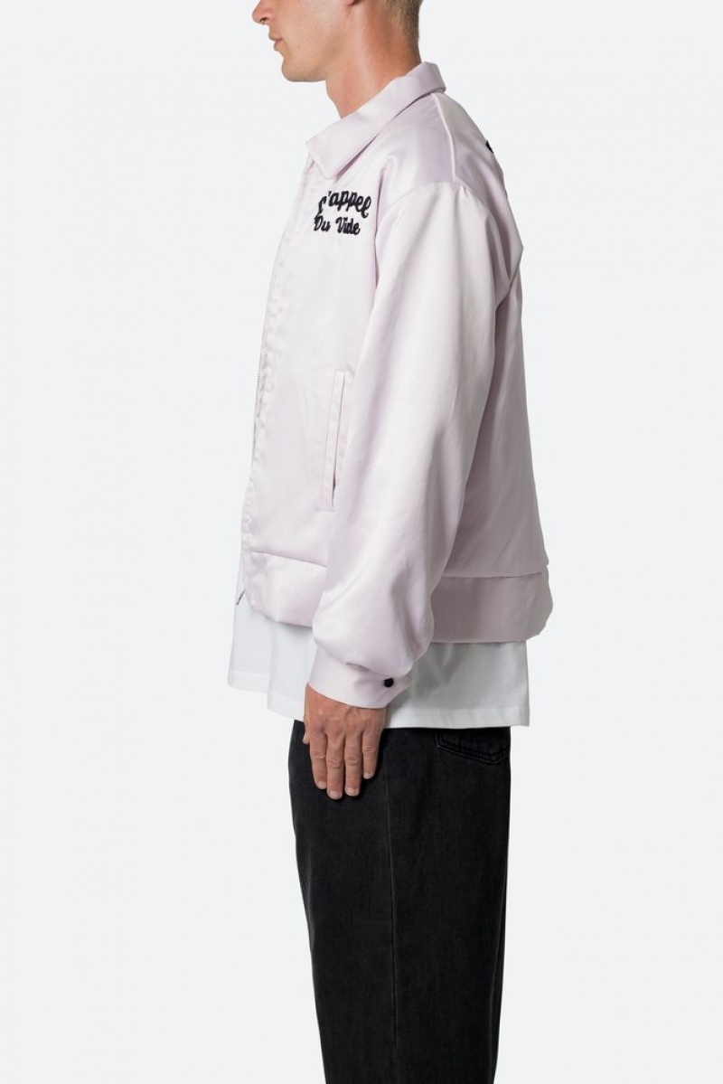 Mnml Void Lightweight Jacket Jackets Lilac | ZL40-R9DQ