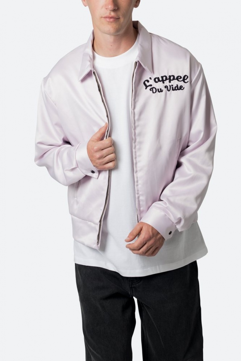 Mnml Void Lightweight Jacket Jackets Lilac | ZL40-R9DQ